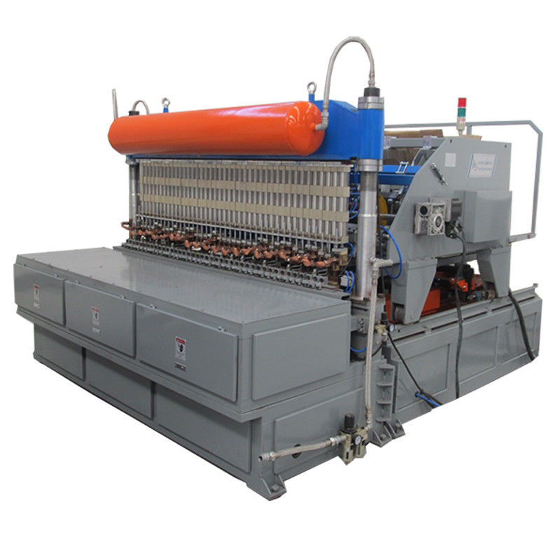 Ο έλεγχος 512mm PLC μηχανή συγκόλλησης πλέγματος κατασκευής για το φραγμό χάλυβα ενισχύει